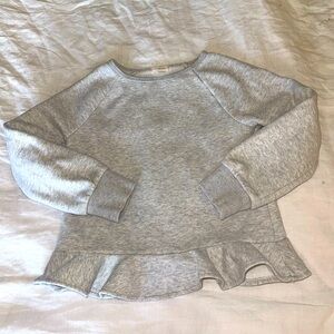 Crewcuts Peplum Sweatshirt